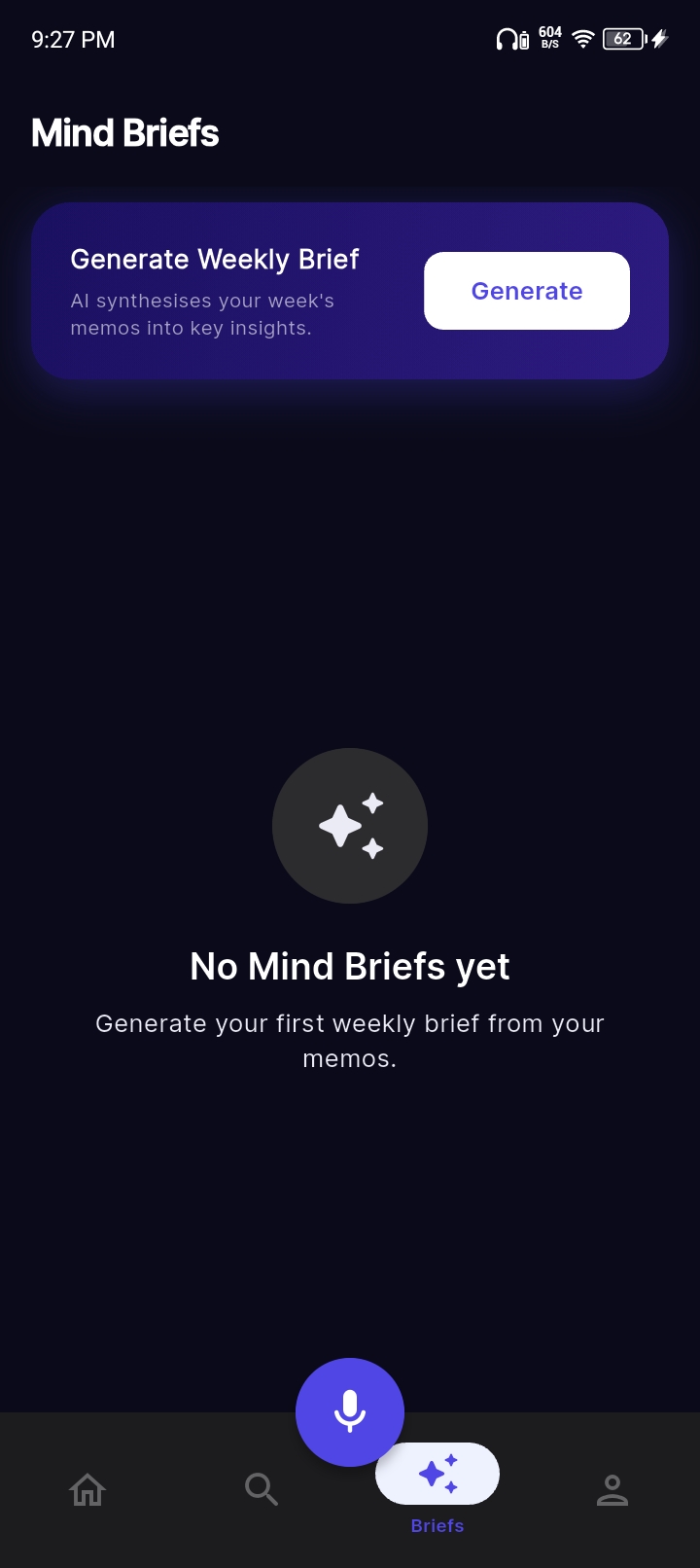 VoxMind — Recording